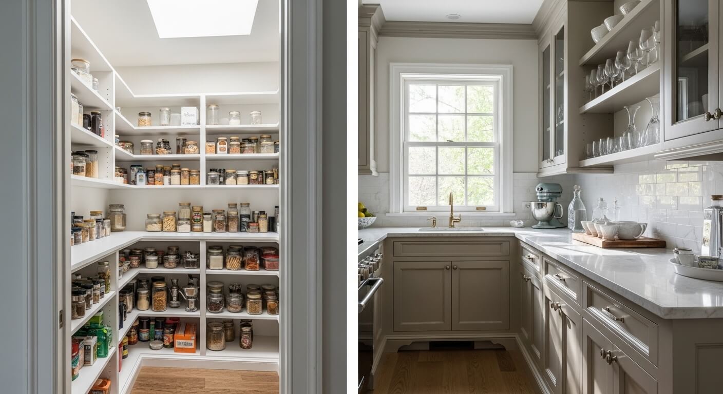 Walk-In vs. Butler’s Pantry