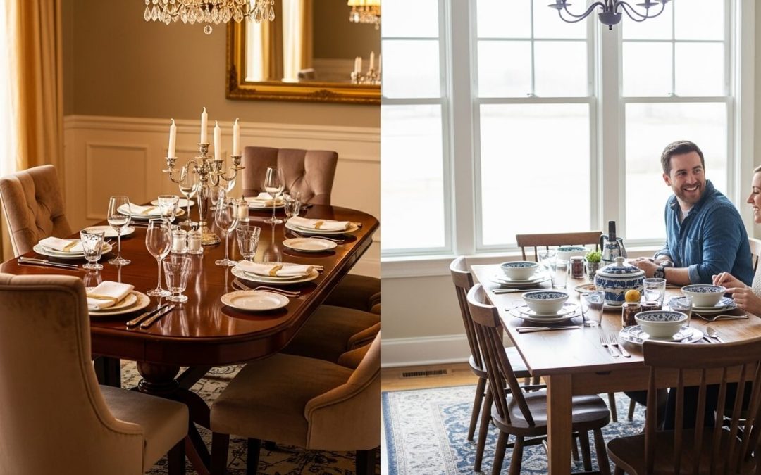Formal vs. Casual Dining Spaces: What Westchester Families Prefer Today